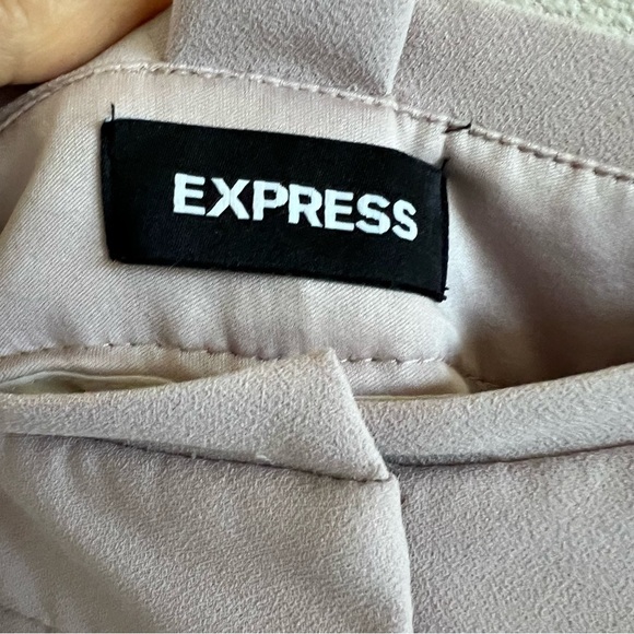 Express Ankle High Rise Light Pink Neutral 6 - Picture 8 of 11